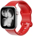 SBG Siliconen - Apple Watch Bandje - 1-11/SE - 38/40/41/42MM - Rood