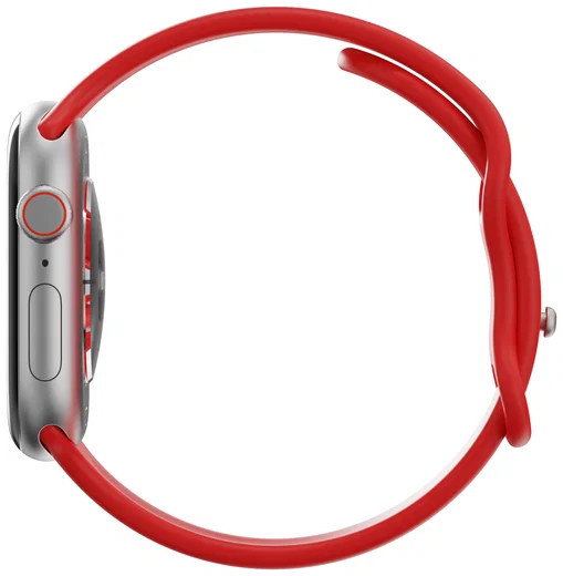 SBG Siliconen - Apple Watch Bandje - 1-11/SE - 38/40/41/42MM - Rood afbeelding 10