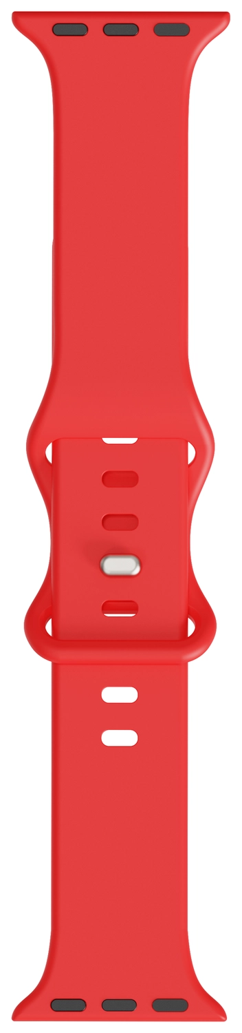 SBG Siliconen - Apple Watch Bandje - 1-11/SE - 38/40/41/42MM - Rood afbeelding 13