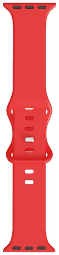 SBG Siliconen - Apple Watch Bandje - 1-11/SE - 38/40/41/42MM - Rood afbeelding 13