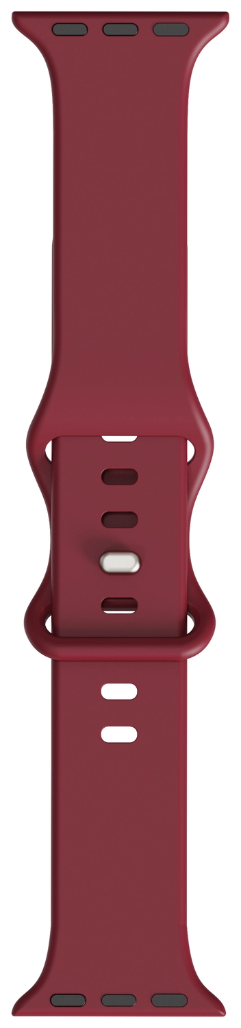 SBG Siliconen - Apple Watch Bandje - 1-11/SE - 38/40/41/42MM - Bordeaux afbeelding 13