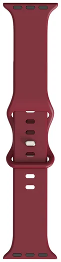 SBG Siliconen - Apple Watch Bandje - 1-11/SE - 38/40/41/42MM - Bordeaux afbeelding 13