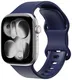 SBG Siliconen - Apple Watch Bandje - 1-11/SE - 38/40/41/42MM - Midnight Blue