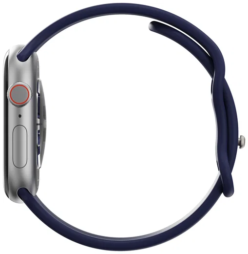 SBG Siliconen - Apple Watch Bandje - 1-11/SE - 38/40/41/42MM - Midnight Blue afbeelding 10
