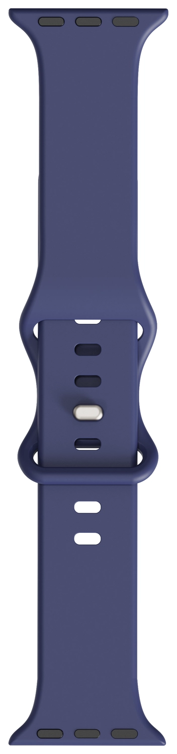 SBG Siliconen - Apple Watch Bandje - 1-11/SE - 38/40/41/42MM - Midnight Blue afbeelding 13