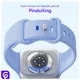 SBG Siliconen - Apple Watch Bandje - 1-11/SE - 38/40/41/42MM - Licht Paars afbeelding 3