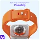SBG Siliconen - Apple Watch Bandje - 1-11/SE - 38/40/41/42MM - Oranje afbeelding 3