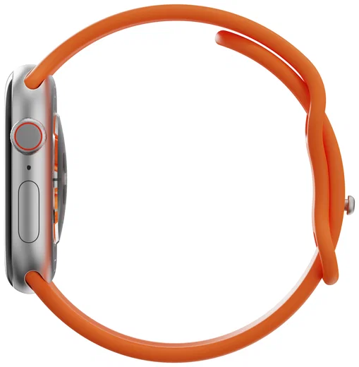 SBG Siliconen - Apple Watch Bandje - 1-11/SE - 38/40/41/42MM - Oranje afbeelding 10