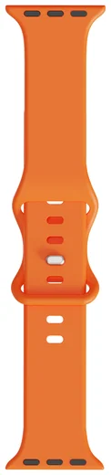 SBG Siliconen - Apple Watch Bandje - 1-11/SE - 38/40/41/42MM - Oranje afbeelding 13