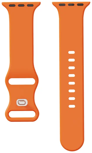 SBG Siliconen - Apple Watch Bandje - 1-11/SE - 38/40/41/42MM - Oranje afbeelding 14