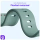 SBG Siliconen - Apple Watch Bandje - 1-11/SE - 38/40/41/42MM - Cactus Groen afbeelding 4