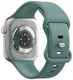 SBG Siliconen - Apple Watch Bandje - 1-11/SE - 38/40/41/42MM - Cactus Groen afbeelding 8