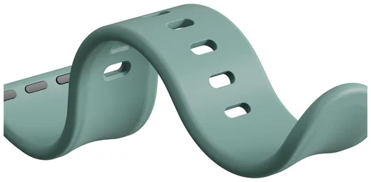 SBG Siliconen - Apple Watch Bandje - 1-11/SE - 38/40/41/42MM - Cactus Groen afbeelding 12