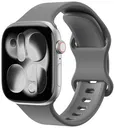 SBG Siliconen - Apple Watch Bandje - 1-11/SE - 38/40/41/42MM - Grijs