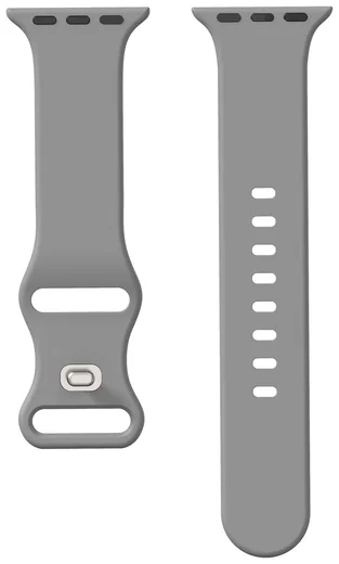SBG Siliconen - Apple Watch Bandje - 1-11/SE - 38/40/41/42MM - Grijs afbeelding 14
