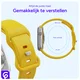 SBG Siliconen - Apple Watch Bandje - 1-11/SE - 38/40/41/42MM - Geel afbeelding 5