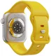 SBG Siliconen - Apple Watch Bandje - 1-11/SE - 38/40/41/42MM - Geel afbeelding 8