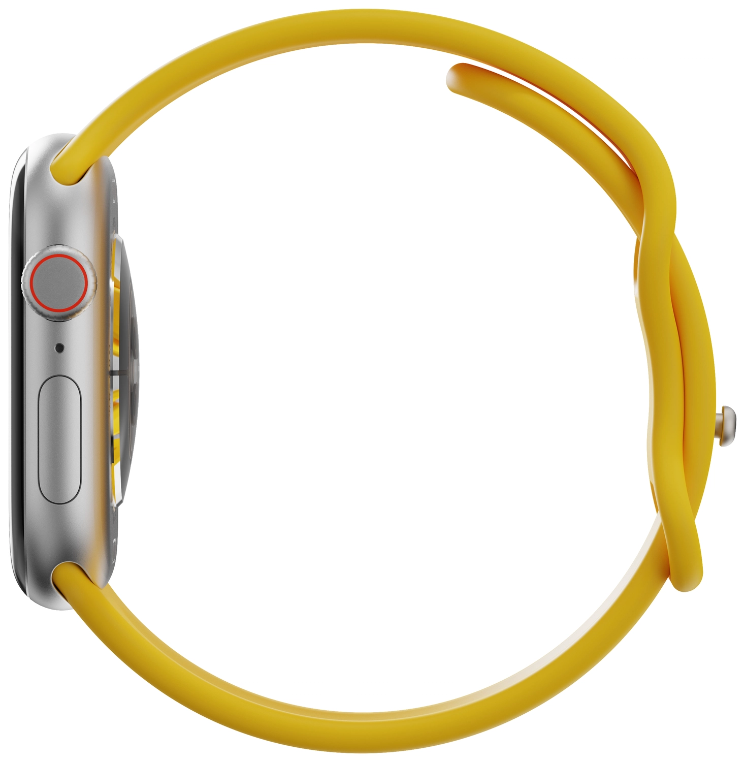 SBG Siliconen - Apple Watch Bandje - 1-11/SE - 38/40/41/42MM - Geel afbeelding 10