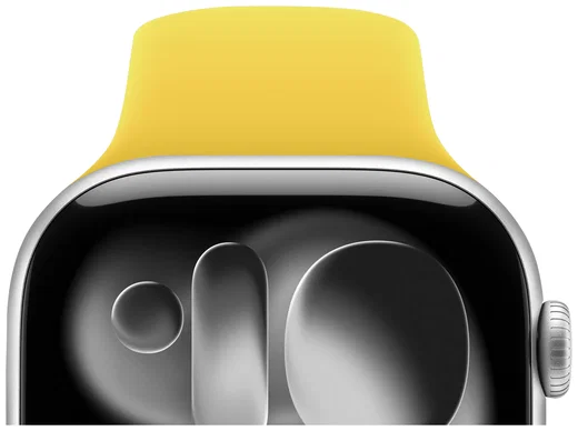 SBG Siliconen - Apple Watch Bandje - 1-11/SE - 38/40/41/42MM - Geel afbeelding 11