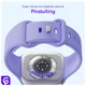 SBG Siliconen - Apple Watch Bandje - 1-11/SE - 38/40/41/42MM - Lila afbeelding 3