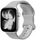 SBG Siliconen - Apple Watch Bandje - 1-11/SE - 38/40/41/42MM - Cloud Grey