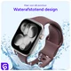 SBG Siliconen - Apple Watch Bandje - 1-11/SE - 38/40/41/42MM - Smoky Purple afbeelding 2