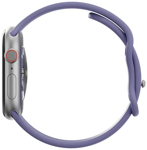SBG Siliconen - Apple Watch Bandje - 1-11/SE - 38/40/41/42MM - Lavender Grijs afbeelding 10