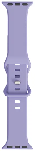 SBG Siliconen - Apple Watch Bandje - 1-11/SE - 38/40/41/42MM - Lavender Grijs afbeelding 13