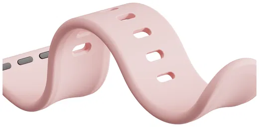 SBG Siliconen - Apple Watch Bandje - 1-11/SE - 38/40/41/42MM - Licht Roze afbeelding 12
