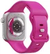 SBG Siliconen - Apple Watch Bandje - 1-11/SE - 38/40/41/42MM - Hot Pink afbeelding 8