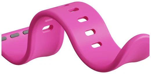 SBG Siliconen - Apple Watch Bandje - 1-11/SE - 38/40/41/42MM - Hot Pink afbeelding 12