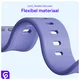 SBG Siliconen - Apple Watch Bandje - 1-11/SE - 38/40/41/42MM - Lavender afbeelding 4