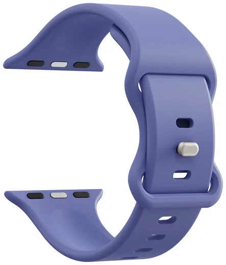 SBG Siliconen - Apple Watch Bandje - 1-11/SE - 38/40/41/42MM - Lavender afbeelding 9