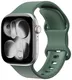 SBG Siliconen - Apple Watch Bandje - 1-11/SE - 38/40/41/42MM - Donker Groen