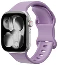 SBG Siliconen - Apple Watch Bandje - 1-11/SE - 38/40/41/42MM - Paars