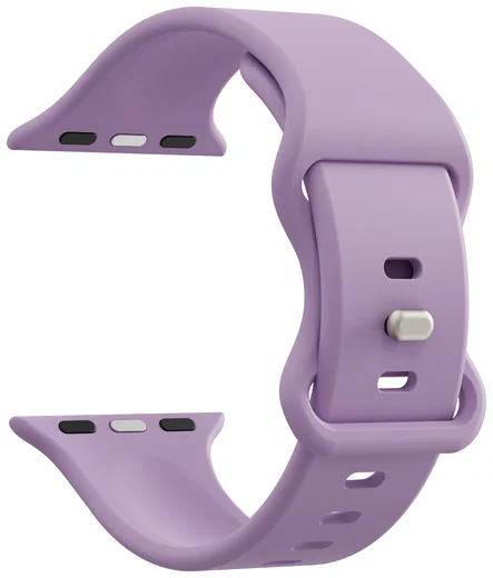 SBG Siliconen - Apple Watch Bandje - 1-11/SE - 38/40/41/42MM - Paars afbeelding 9