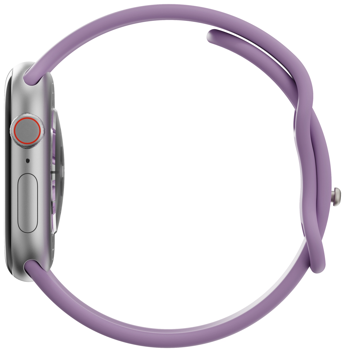 SBG Siliconen - Apple Watch Bandje - 1-11/SE - 38/40/41/42MM - Paars afbeelding 10