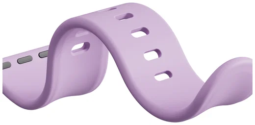 SBG Siliconen - Apple Watch Bandje - 1-11/SE - 38/40/41/42MM - Paars afbeelding 12