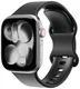 SBG Siliconen Apple Watch Band 1-11/SE/Ultra - 49/46/45/44/42MM - Zwart