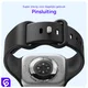SBG Siliconen Apple Watch Band 1-11/SE/Ultra - 49/46/45/44/42MM - Zwart afbeelding 3