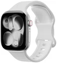 SBG Siliconen Apple Watch Band 1-11/SE/Ultra - 49/46/45/44/42MM - Wit
