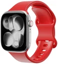 SBG Siliconen Apple Watch Band 1-11/SE/Ultra - 49/46/45/44/42MM - Rood