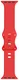 SBG Siliconen Apple Watch Band 1-11/SE/Ultra - 49/46/45/44/42MM - Rood afbeelding 13