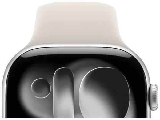 SBG Siliconen Apple Watch Bandje 49/46/45/44/42mm Sterrenlicht afbeelding 11