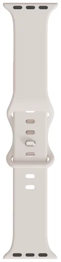 SBG Siliconen Apple Watch Bandje 49/46/45/44/42mm Sterrenlicht afbeelding 13