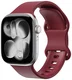 SBG Siliconen Apple Watch Band 1-11/SE/Ultra - 49/46/45/44/42MM - Bordeaux