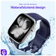 SBG Siliconen Apple Watch Band 1-11/SE/Ultra - 49/46/45/44/42MM - Midnight Blue afbeelding 2