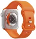 SBG Siliconen Apple Watch Band 1-11/SE/Ultra - 49/46/45/44/42MM - Oranje afbeelding 8