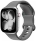 SBG Siliconen Apple Watch Band 1-11/SE/Ultra - 49/46/45/44/42MM - Grijs