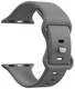 SBG Siliconen Apple Watch Band 1-11/SE/Ultra - 49/46/45/44/42MM - Grijs afbeelding 9